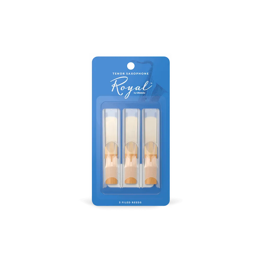 Rico Royal - Tenor Sax Reeds 2.0 Q/3 Pack-Orchestral - Woodwind - Accessories-Rico Royal-Muso's Stuff 