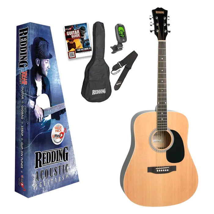 Acoustic Pack Nat-Guitars - Acoustic-Redding-Muso's Stuff 