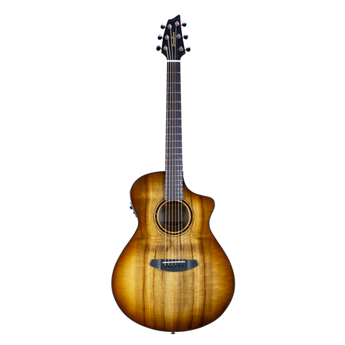 Breedlove ECO Collection Pursuit Exotic Series Concert Amber CE Myrtlewood