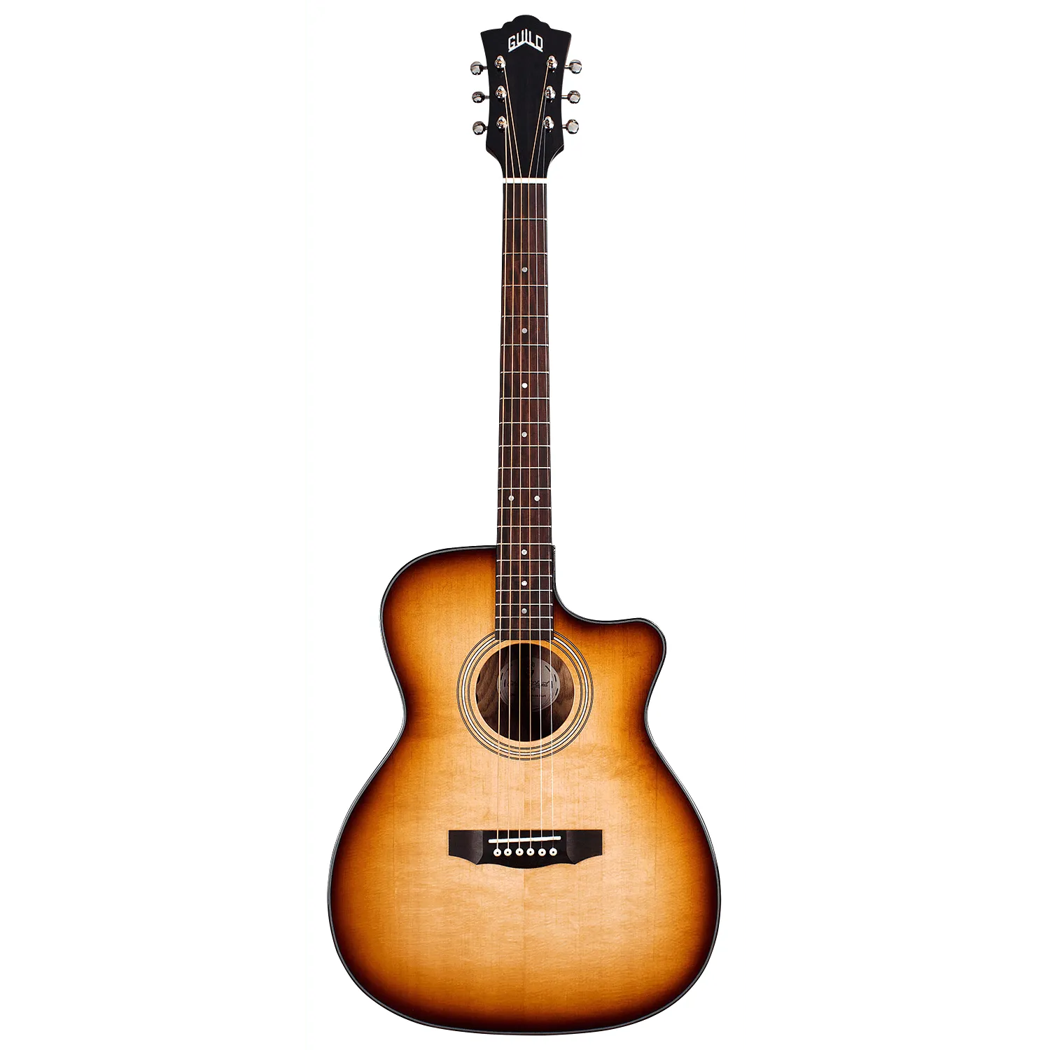 Guild OM-260CE Deluxe Orchestra Acoustic Guitar w/Bag-Guitars - Acoustic-Muso's Stuff 