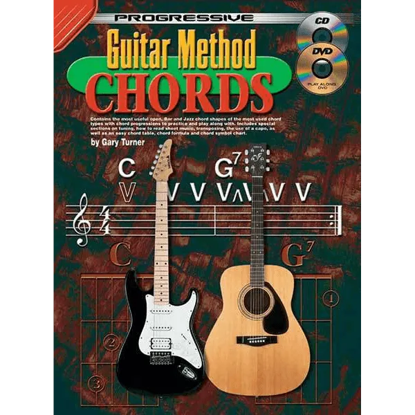 Progressive Guitar Methodchords Bk/Cd/Dvd/Char-Print Music-Koala-Muso's Stuff 