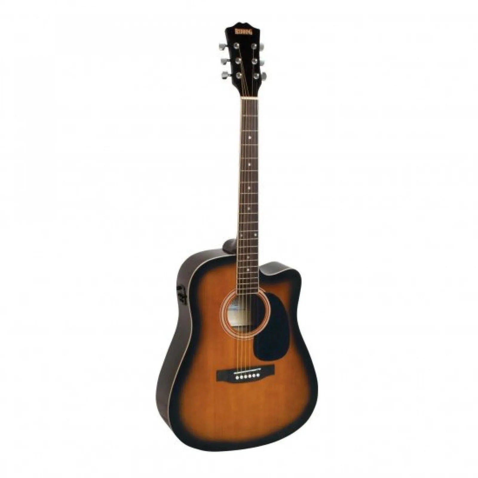 Dreadnought Steel String A/E Tobacco Sunburst-Guitars - Acoustic-Muso's Stuff 