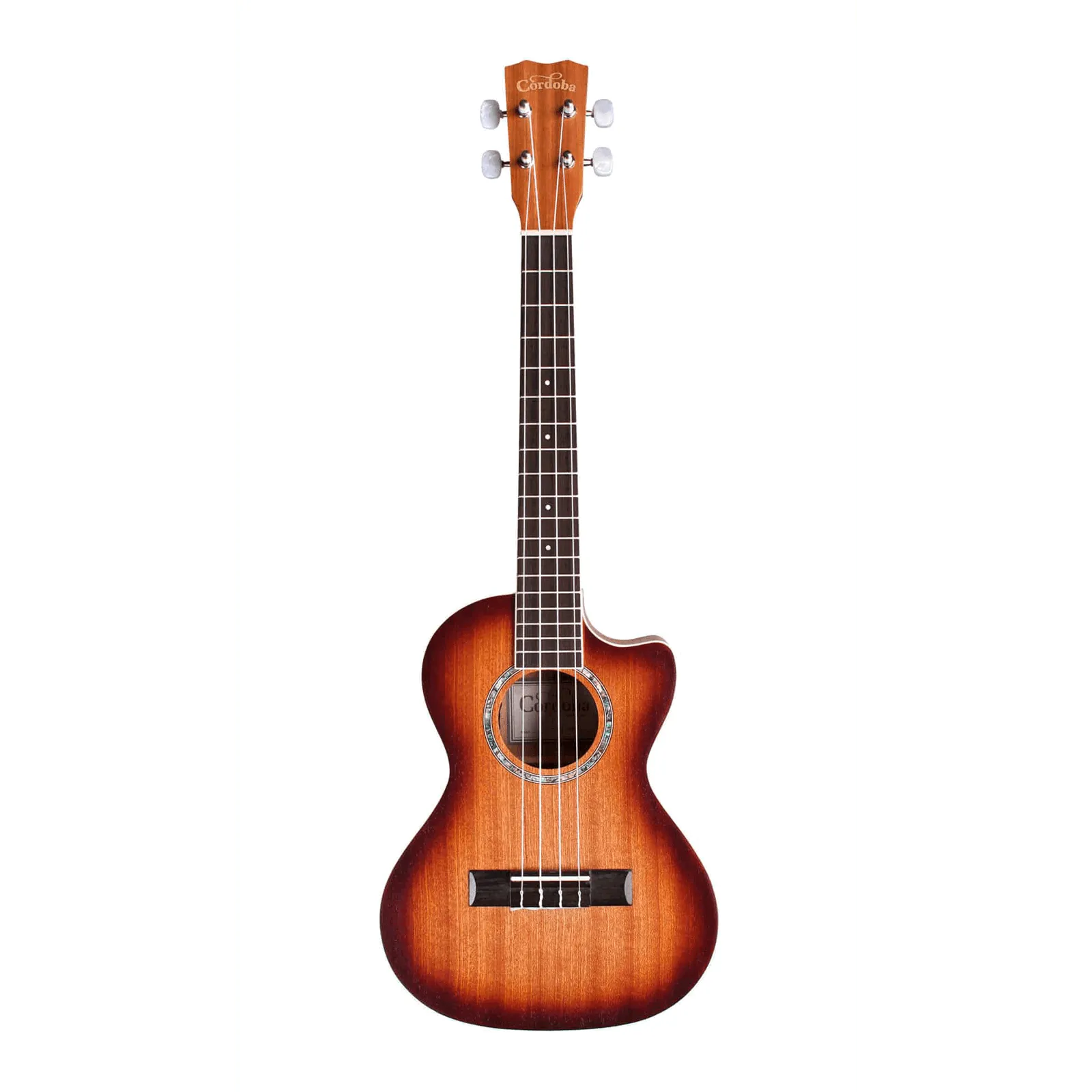 Cordoba 15Tm-Ce Tenor C/Way A/E Ukulele Mh/Mh No Bag-Ukuleles-Muso's Stuff 