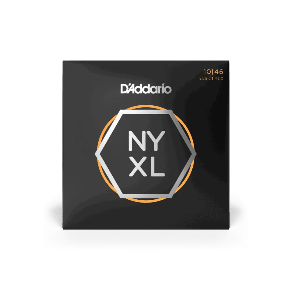 Daddario - NYXL Electric Guitar Strings Set 10-46 Light Plain Steel/Nickel Wound NYXL1046-Strings - Electric Guitar-Muso's Stuff 