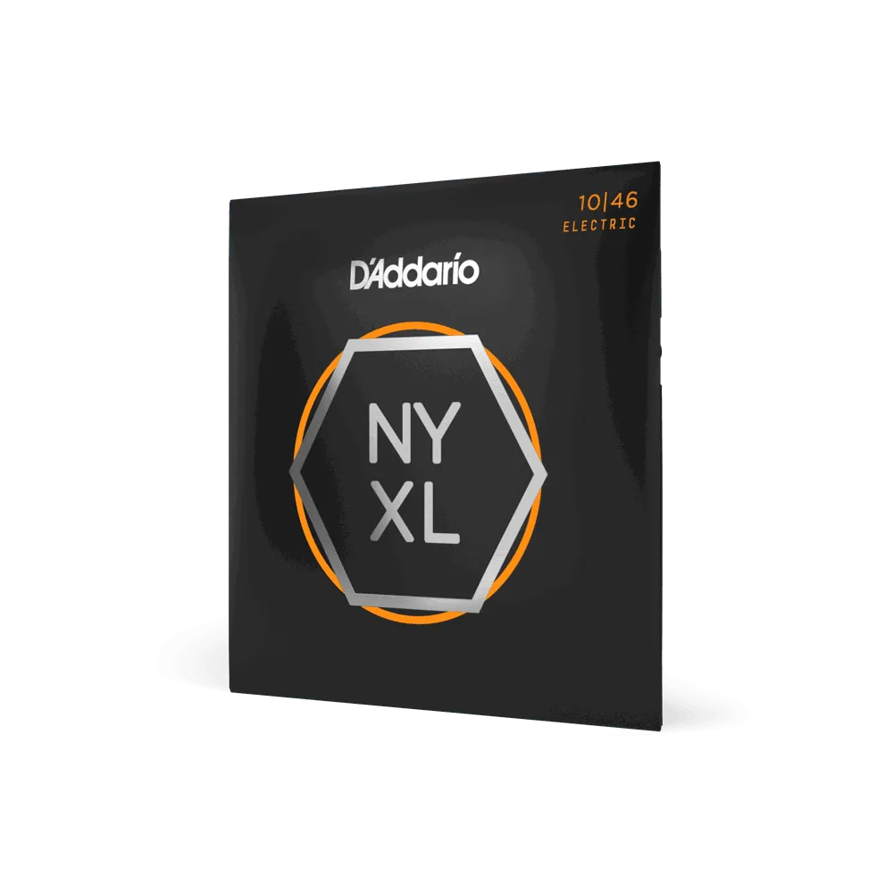 Daddario - NYXL Electric Guitar Strings Set 10-46 Light Plain Steel/Nickel Wound NYXL1046--Muso's Stuff 