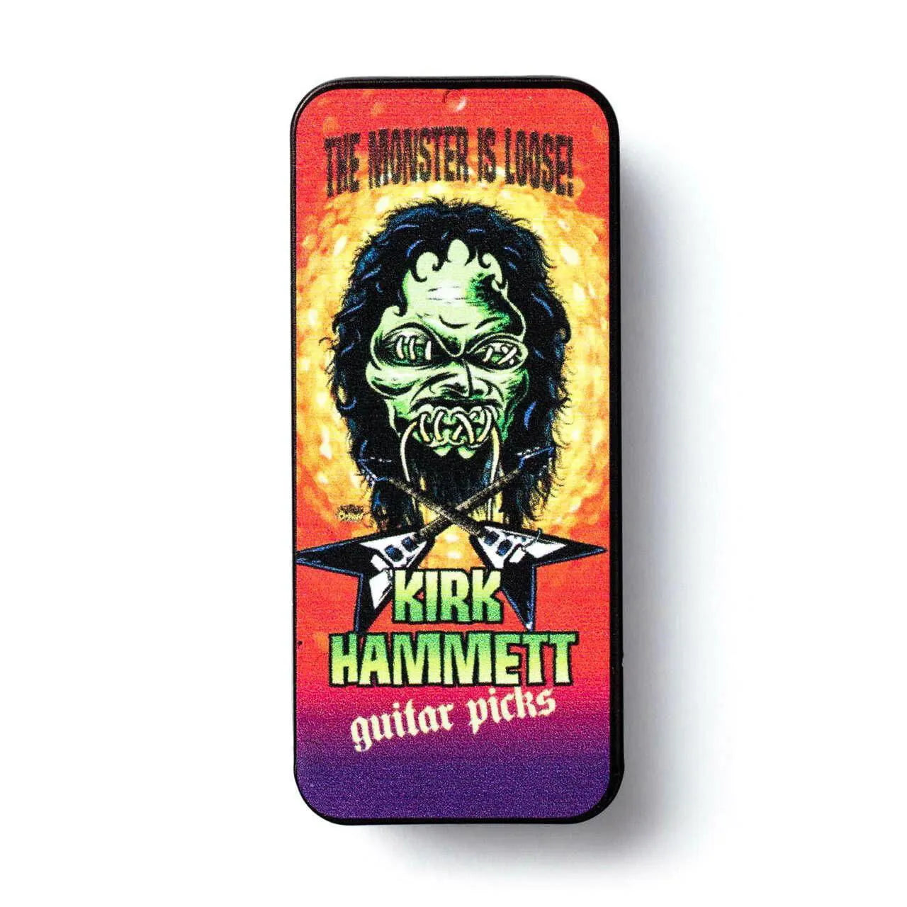 Kirk Hammett Signature Pick Tin W/Personal Touri-Guitars - Picks-Jim Dunlop-Muso's Stuff 