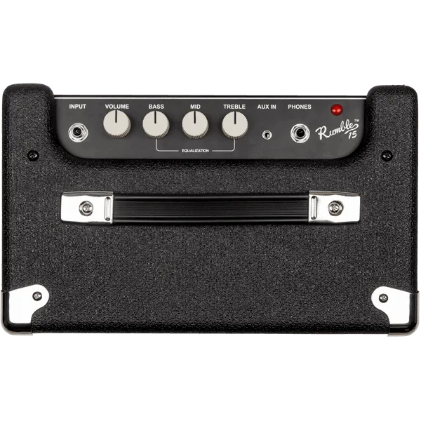 Rumble 15 V3 240V Aus Black/Silver---Muso's Stuff 