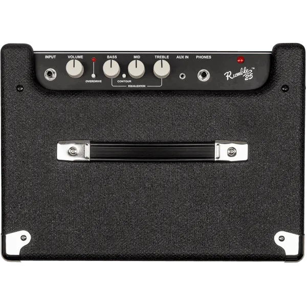 Rumble 25 V3 240V Aus Black/Silver---Muso's Stuff 