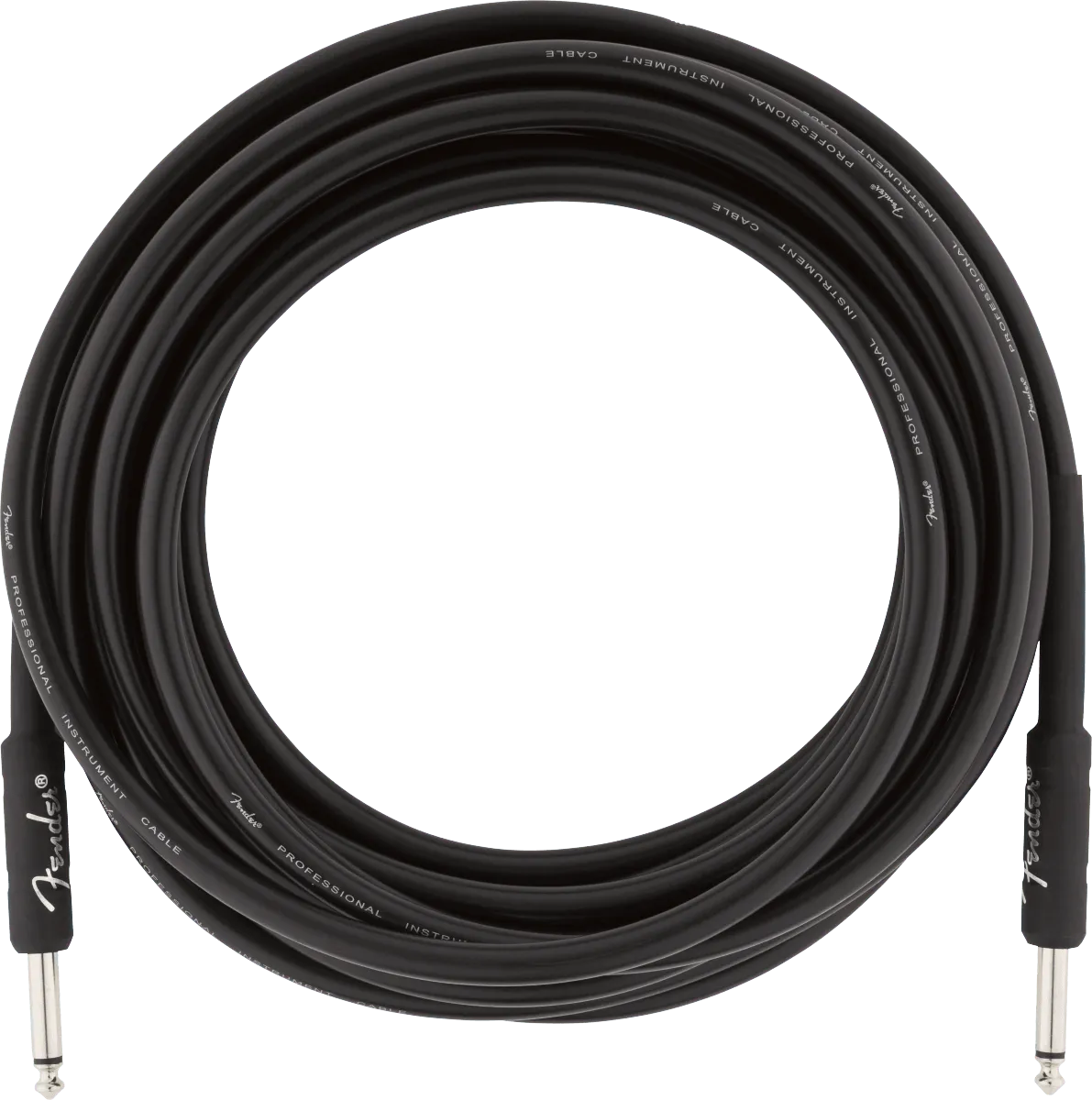 Professional Series Instrument Cable Straight/Straight 18.6 Black---Muso's Stuff 