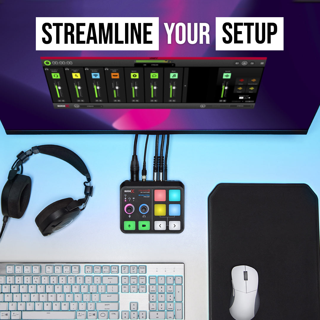 Streamer X Audio Interface and Video Capture Card - Muso's Stuff