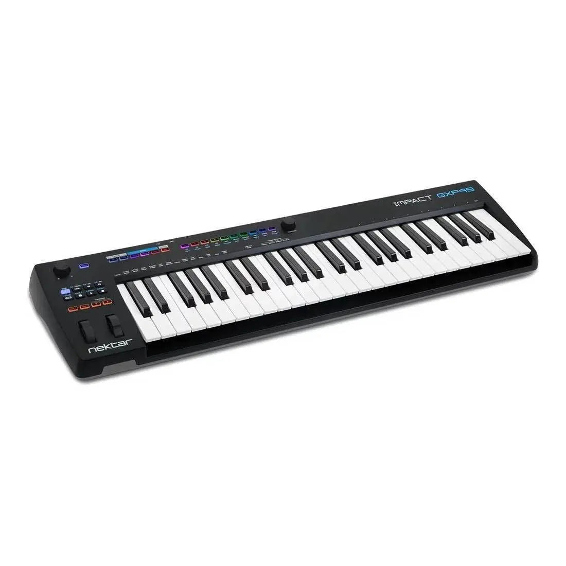 Nektar Impact GXP49 49 Full Size Key USB MIDI DAW Controller Keyboard Semi-weighted w/Velocity & Aftertouch-Live & Recording - Midi Controllers-Nektar-Muso's Stuff 