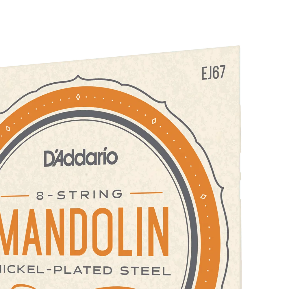 Daddario - Mandolin Strings Set 11/39 N/W Medium Ej67--Muso's Stuff 