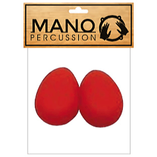 Egg Shakers 20G Red Pr - Drums & Percussion - Percussion by Mano Percussion at Muso's Stuff